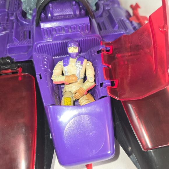 GI Joe Cobra Mamba Gyro-Viper 1987 Complete Box Bombs Figurine Manual Insert - Picture 9 of 16